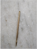 Gold-Toned Precision Cuticle Pusher Tool