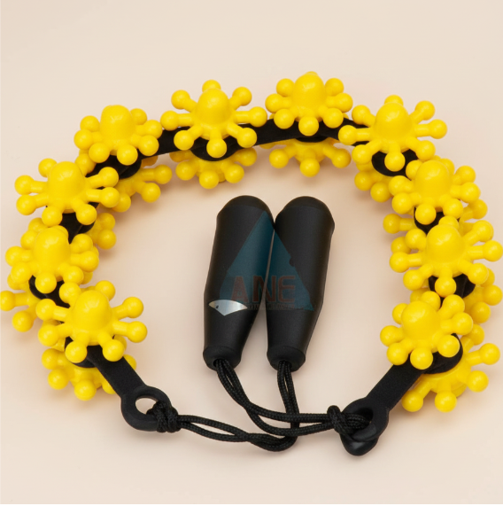 Yellow Flower Chain Pet Collar - Adjustable Nylon Dog Collar with Decorative Floral Design
