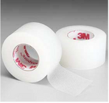 3M Micropore Medical Adhesive Tape - White, Surgical Grade, Gentle on Skin   (1and 1.5 inch )
