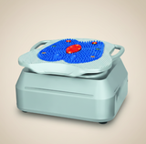 Vibrating Foot Massager Machine with Acupressure Nodes - Blue